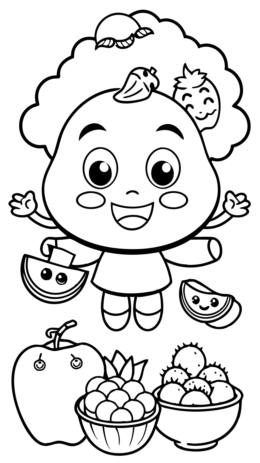 nutrition coloring pages